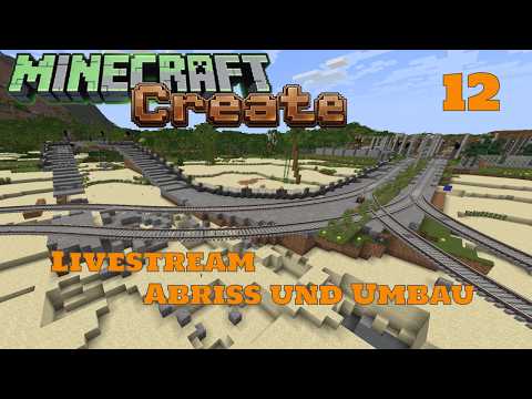 Livestream Collection Minecraft Create Train World